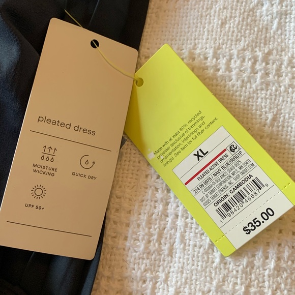 Pleated active/tennis Dress. NWT - Picture 3 of 3